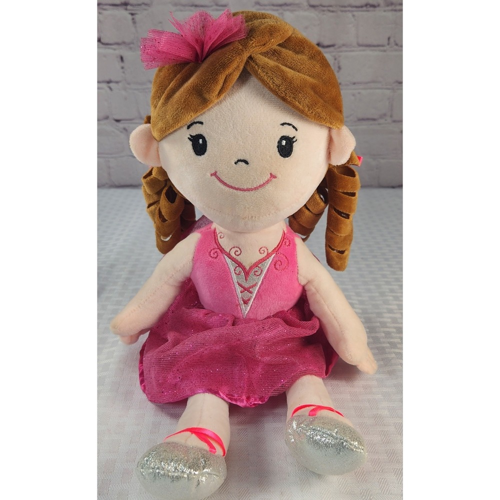Linzy Plush Doll, Pink Ballerina Dancing Walgreen, 16" Tall Excellent Condition